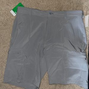 Grey and Navy Men’s Golf Shorts